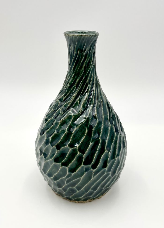 art by somerville artistReneeZale titledTextured vase