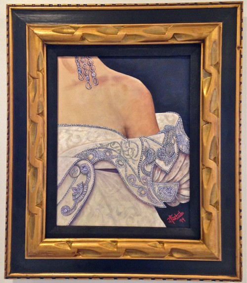 art by somerville artistJ.Furtado titledThe Ballgown